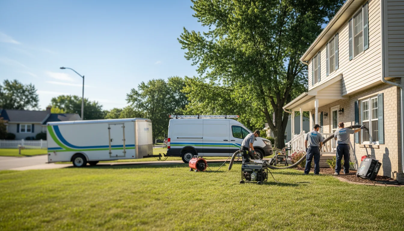 Flooded Basement Restoration And Cleanup With Repair in Kelleys Island, OH near me